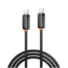 Дата кабель USB-C to USB-C 1.0m 27W black XO (XO-CB-300CC-BK)