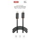 Дата кабель USB-C to USB-C 1.0m 27W black XO (XO-CB-300CC-BK) Дата кабель USB-C to USB-C 1.0m 27W black XO (XO-CB-300CC-BK)