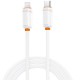 Дата кабель USB-C to Lightning 1.0m 27W white XO (XO-CB-300CL-WH)