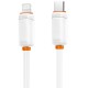 Дата кабель USB-C to Lightning 1.0m 27W white XO (XO-CB-300CL-WH) Дата кабель USB-C to Lightning 1.0m 27W white XO (XO-CB-300CL-WH)