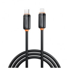 Дата кабель USB-C to Lightning 1.0m 27W black XO (XO-CB-300CL-BK)