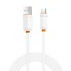 Дата кабель USB 2.0 AM to USB-C 1.0m 3A white XO (XO-CB-300UC-WH)