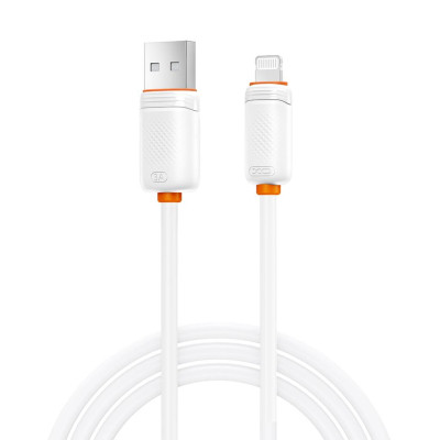 Дата кабель USB 2.0 AM to Lightning 1.0m 3A white XO (XO-CB-300UL-WH)