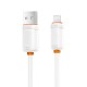 Дата кабель USB 2.0 AM to Lightning 1.0m 3A white XO (XO-CB-300UL-WH)