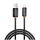 Дата кабель USB 2.0 AM to Lightning 1.0m 3A black XO (XO-CB-300UL-BK)