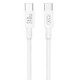 Дата кабель USB-C to USB-C 1.0m 240W white XO (XO-CB-240CC-WH)