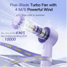 Вентилятор Xiaomi Baseus GoTrip-DT1 Nebula Purple (BASEUS-DT1) - Фото