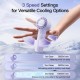 Вентилятор Xiaomi Baseus GoTrip-DT1 Nebula Purple (BASEUS-DT1) Вентилятор Xiaomi Baseus GoTrip-DT1 Nebula Purple (BASEUS-DT1)