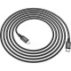 Дата кабель USB-C to Lightning 2.0m 3A 20W nylon X14 black HOCO (6931474752208) Дата кабель USB-C to Lightning 2.0m 3A 20W nylon X14 black HOCO (6931474752208)