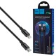 Дата кабель USB-C to Lightning 2.0m 3A 20W nylon X14 black HOCO (6931474752208) Дата кабель USB-C to Lightning 2.0m 3A 20W nylon X14 black HOCO (6931474752208)