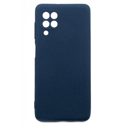 Чехол для мобильного телефона Dengos Carbon Samsung Galaxy M22 blue (DG-TPU-CRBN-131)