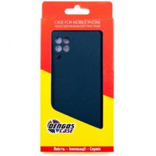 Чохол для мобільного телефона Dengos Carbon Samsung Galaxy M22 blue (DG-TPU-CRBN-131) - Фото