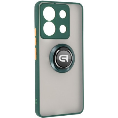 Чехол для мобильного телефона Armorstandart Frosted Matte Ring Xiaomi Redmi Note 13 Pro 5G / Poco X6 5G Dark Green (ARM72725)