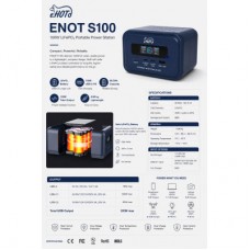 Зарядна станція Enot S100 100W 99,2Wh (S100) - Фото