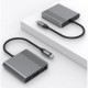 Концентратор Cablexpert USB-C 3-in-1 1xHDMI + 1xUSB 3.2 + 1xUSB-C PD 90W 10Gbps 4K60Hz (A-CM-COMBO3-05)