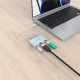 Концентратор J5create USB-C 3-in-1 1xHDMI + 1xUSB 3.2 + 1xUSB-C PD100W blue (JCA379EC-N)