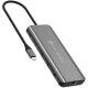 Концентратор J5create USB-C 7-in-1 2xHDMI + 2xUSB 3.2 + 1xRJ45 1000Mbps + PD100W + 3.5mm black (JCD398-N)