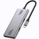 Концентратор Gembird USB-C 4-in-1 2xUSB 3.2 + 2xUSB-C 3.2 silver (UHB-CM-U310-A2C2-01)