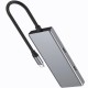 Концентратор Gembird USB-C 4-in-1 2xUSB 3.2 + 2xUSB-C 3.2 silver (UHB-CM-U310-A2C2-01) Концентратор Gembird USB-C 4-in-1 2xUSB 3.2 + 2xUSB-C 3.2 silver (UHB-CM-U310-A2C2-01)