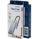 Концентратор Gembird USB-C 4-in-1 4xUSB 3.2 silver (UHB-CM-U310-A4-01) Концентратор Gembird USB-C 4-in-1 4xUSB 3.2 silver (UHB-CM-U310-A4-01)