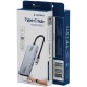 Концентратор Gembird USB-C 4-in-1 4xUSB-C 3.2 silver (UHB-CM-U310-C4-01) Концентратор Gembird USB-C 4-in-1 4xUSB-C 3.2 silver (UHB-CM-U310-C4-01)