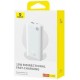 Батарея універсальна Baseus Airpow Lite 10000 mAh 15 W White (P10067500213-00)