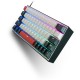 Клавиатура Thunderobot K63 RGB Red Switch USB UA White (6932066313449)