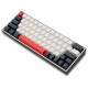 Клавиатура Thunderobot K63 RGB Red Switch USB UA White (6932066313449)