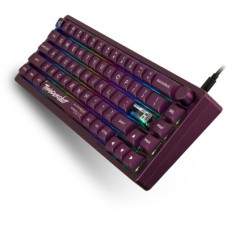 Клавіатура Thunderobot VIC68 Gateron Magnetic Jade Switch Purple USB UA (6932066317201) - Фото