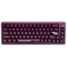 Клавіатура Thunderobot VIC68 Gateron Magnetic Jade Switch Purple USB UA (6932066317201) - Фото
