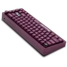 Клавіатура Thunderobot VIC68 Gateron Magnetic Jade Switch Purple USB UA (6932066317201) - Фото
