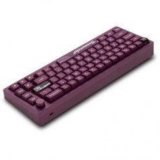 Клавіатура Thunderobot VIC68 Gateron Magnetic Jade Switch Purple USB UA (6932066317201) - Фото