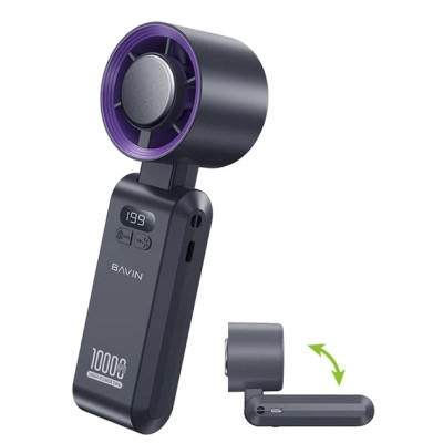 Вентилятор BAVIN BF-004 ICE CUBE TURBO FUN 10000RPM Black-purple (BF-004 BP)