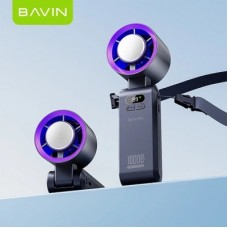 Вентилятор BAVIN BF-004 ICE CUBE TURBO FUN 10000RPM Black-purple (BF-004 BP) - Фото