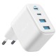 Зарядний пристрій Anker 2xUSB-C + 2xUSB 50 W white (A121EG21)