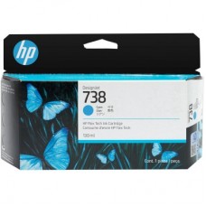 Картридж HP DJ No.738 130-ml Cyan (498N5A)