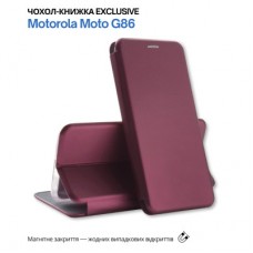 Чехол для мобильного телефона BeCover Exclusive Motorola Moto G86 Red Wine (715355) Чехол для мобильного телефона BeCover Exclusive Motorola Moto G86 Red Wine (715355) - Фото