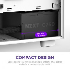 Блок живлення NZXT 750W (PA-7B3BB-EU) - Фото