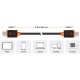 Дата кабель USB-C to USB-C 3.0m 100W (20V/5A) premium J5create (JUCX25L30-N) Дата кабель USB-C to USB-C 3.0m 100W (20V/5A) premium J5create (JUCX25L30-N)