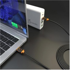Дата кабель USB-C to USB-C 3.0m 100W (20V/5A) premium J5create (JUCX25L30-N) - Фото