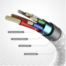 Дата кабель USB-C to USB-C 1.8m 60W (20V/3A) premium J5create (JUCX18L18W-N) - Фото