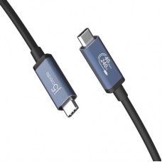 Дата кабель USB-C to USB-C 0.8m USB4 40Gbps 240W (48V/5A) 8K60Hz premium J5create (JUC29L08-N) - Фото