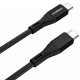 Дата кабель USB-C to USB-C 1.0m PD100W premium black Choetech (XCC-1008) Дата кабель USB-C to USB-C 1.0m PD100W premium black Choetech (XCC-1008)