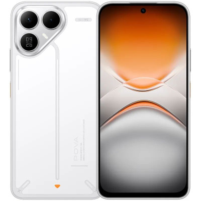 Мобільний телефон Tecno POVA 8 8/128 Gb Arc White (4894947132292)