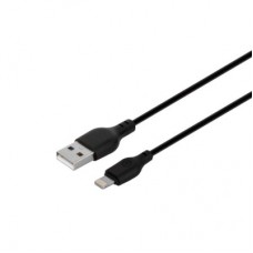 Зарядное устройство XO L54 2xUSB 12W + cable USB to Lightning black (XO-L57-LGHT-BK) - Фото
