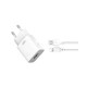 Зарядное устройство XO L99 USB 12W + cable USB to Lightning white (L99-L-WH)