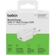 Зарядное устройство Belkin USB-C PD25W PPS white (WCA012KQWH) Зарядное устройство Belkin USB-C PD25W PPS white (WCA012KQWH)