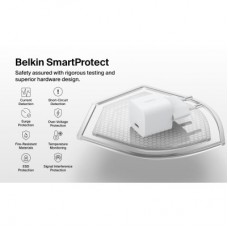Зарядний пристрій Belkin USB-C PD25W PPS white (WCA012KQWH) Зарядний пристрій Belkin USB-C PD25W PPS white (WCA012KQWH) - Фото