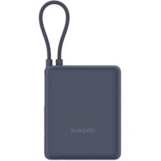 Батарея универсальная Xiaomi 10000mAh 33W Integrated Cable Blue (BHR9341GL) - Фото