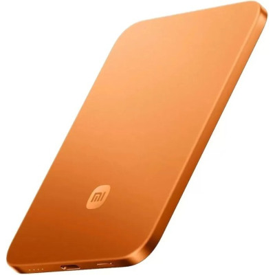 Батарея универсальная Xiaomi 5000mAh UltraThin Magnetic 15W Orange (BHR0975GL)